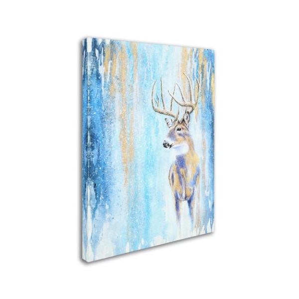 Michelle Faber 'Winter Buck' Canvas Art,24x32